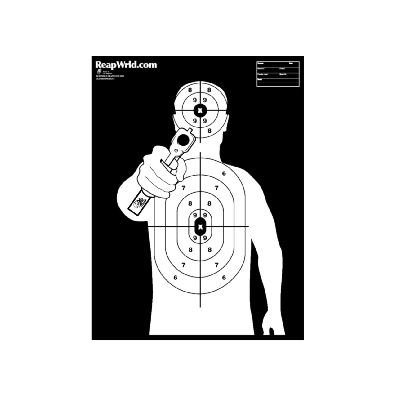 REAPWRLD SHOOTING RANGE FLAG