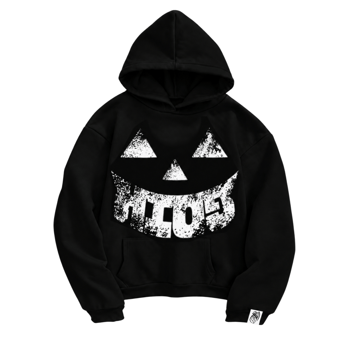 GOTH PUMPKIN BLACK HOODIE